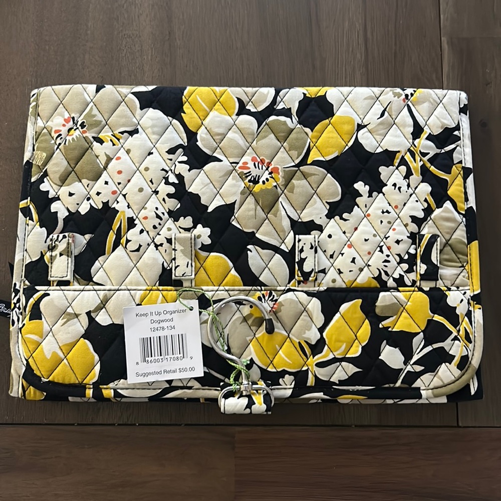 Vera Bradley hanging jewelry organizer